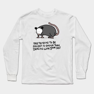 Grumpy Possum Long Sleeve T-Shirt